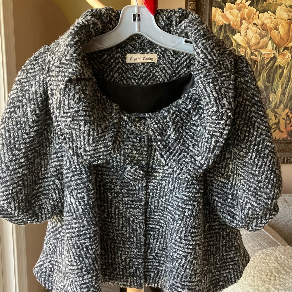 Crystal Candy vintage cropped jacket/blazer